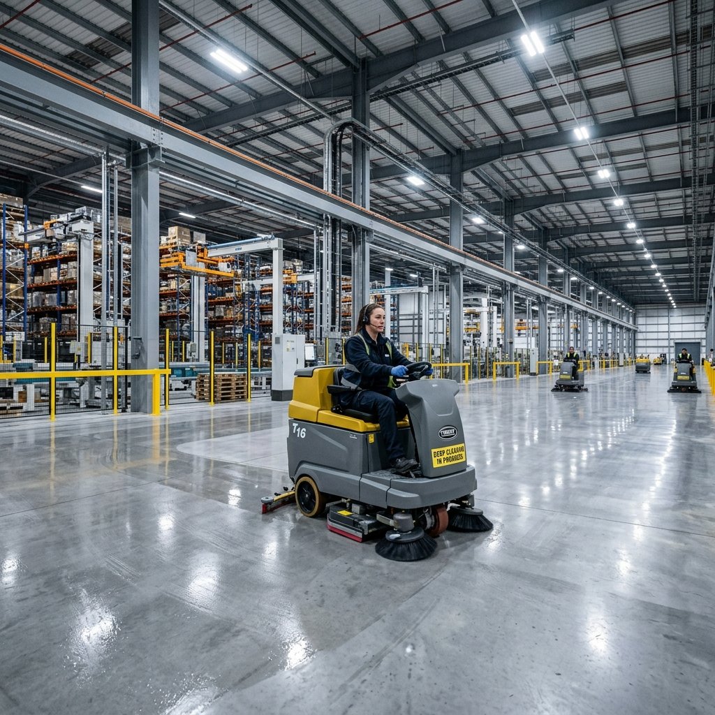 Industrial Facility & Factory Cleaning
